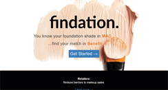 Desktop Screenshot of findation.com